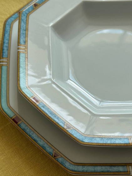 Глубокая тарелка LETANG REMY DECOR EXCLUIF LIMOGES FRANCE