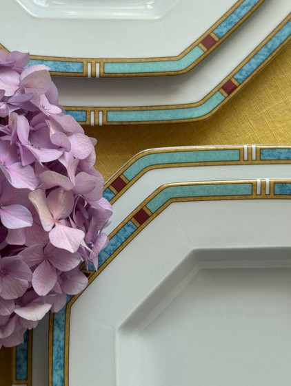 Закусочная тарелка LETANG REMY DECOR EXCLUIF LIMOGES FRANCE