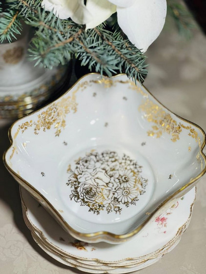 Салатник от легендарного фарфорово дома HAVILAND  Limoges France