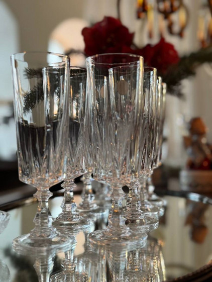 Хрустальные Бокалы для игристого  CRISTAL d’Argues France