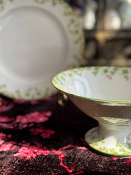 Антикварная Подставка под фрукты LATRILLE FRERES  LIMOGES FRANCE