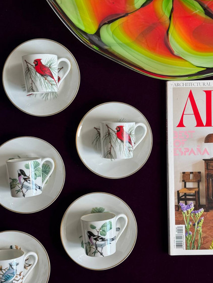 Кофейная пара  от легендарной французской мануфактуры Porcelaine de Paris